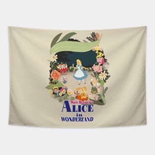 Alice in wonderland Tapestry