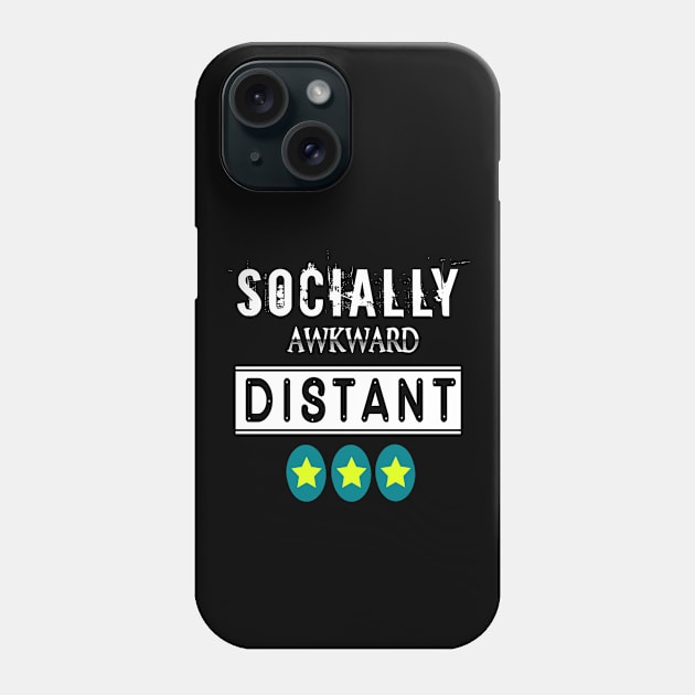 Social Awkward Distant New Gift 2020 Phone Case by twistore