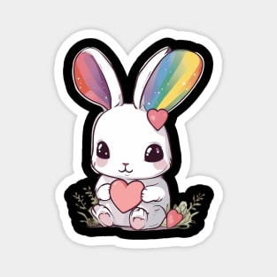 Valintine Bunny Magnet