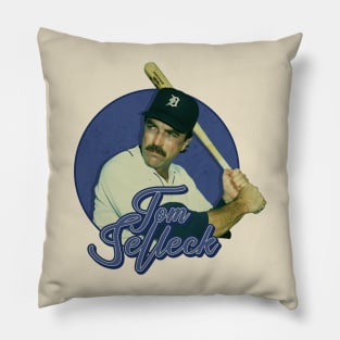 tom selleck mr baseball Pillow