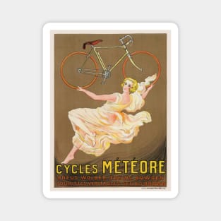 Cycles Météore Vintage Poster 1926 Magnet