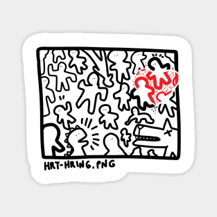 Not Haring Magnet