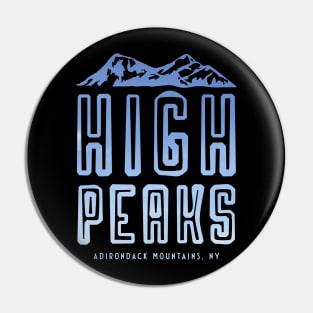 High Peaks - Adirondack Mountains Pin