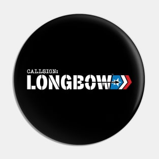 CALLSIGN: LONGBOW logo Pin