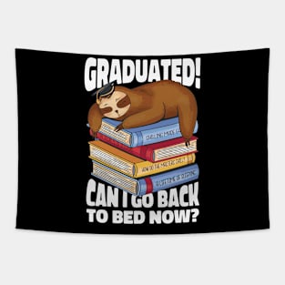 Back to School First Day Of School Sloth Classroom Sleeping Tapestry