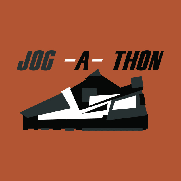 Jog-A-Thon Running Shirt by Morganmediacreations