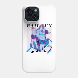 A Certain Scientific Railgun T ''ON MY WAY'' V2 Phone Case