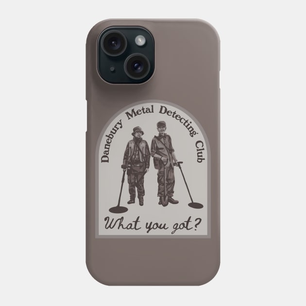 Danebury Metal Detecting Club Phone Case by Slightly Unhinged