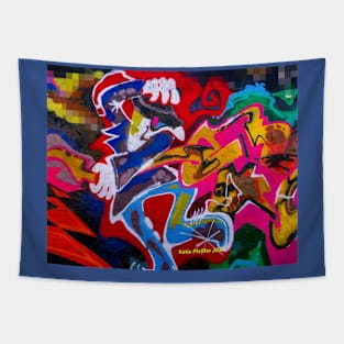 Graffiti Dance Tapestry