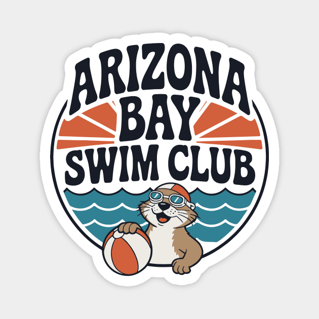 Arizona Bay Swim Club Magnet by CreativeSage