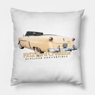 1952 Ford Crestline Sunliner Convertible Pillow