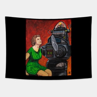 Robbie the Robot Tapestry