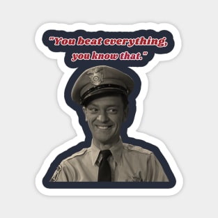 Barney Fife , The Andy Griffith Show, Mayberry, don knotts, Magnet