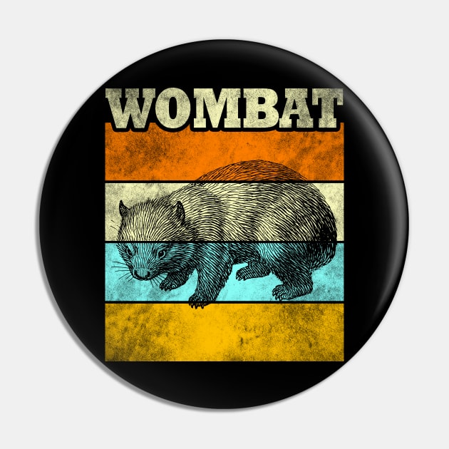 Wombat Australian Animal Pin by Mila46