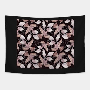 Twilight birds Tapestry