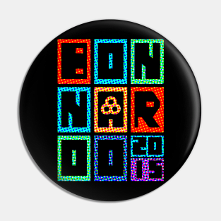 Bonnaroo 2015 (pop art style) Pin