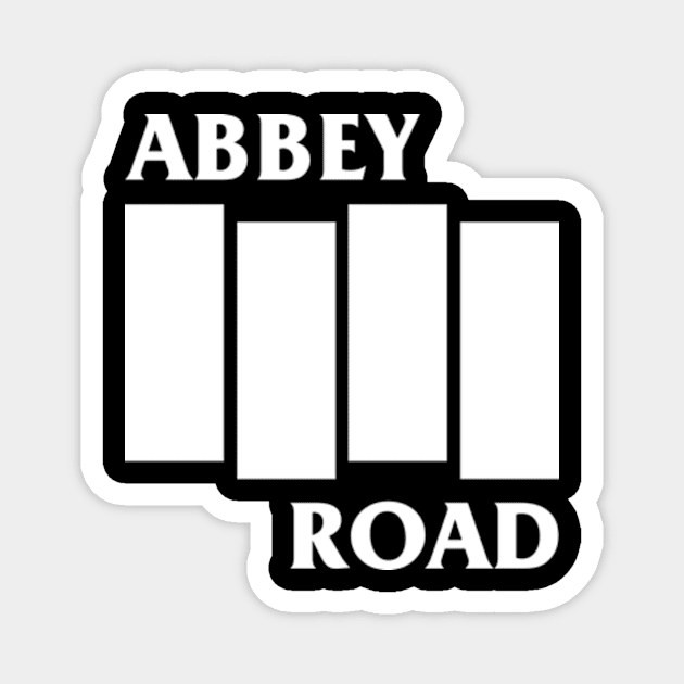 Abbey Road Magnet by WMKDesign