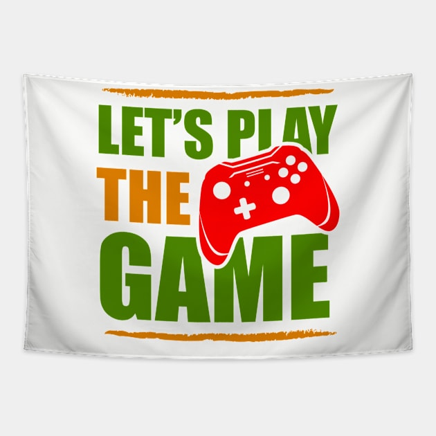 Lets Play The Game Tapestry by TeeMallOnline