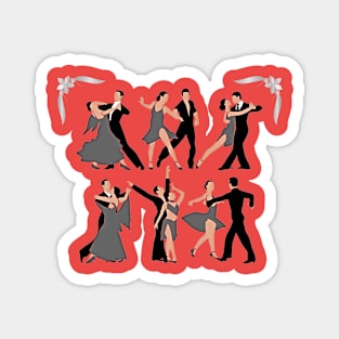 Dancing Couples Magnet