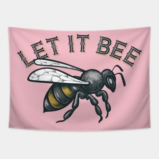 Let it Bee Artwork Tapestry