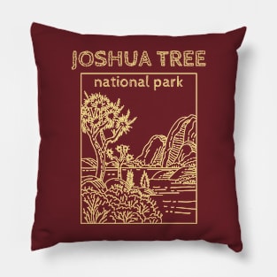 Joshua Tree National Park Pillow