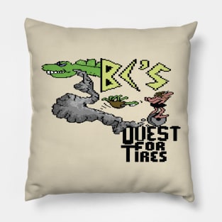 BC's Quest for Tires Pillow