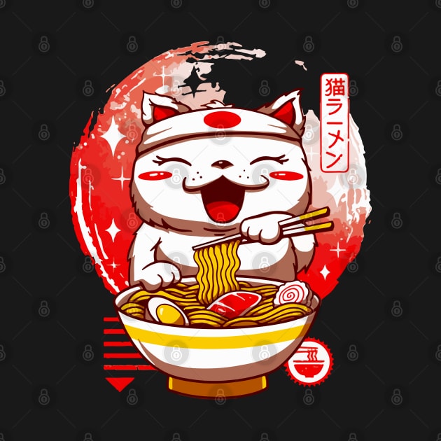 Cat Kami Sama Ramen Japan by Tokyo