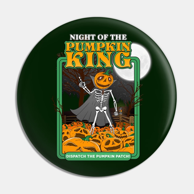 Night of the Pumpkin King Pin by Justanos