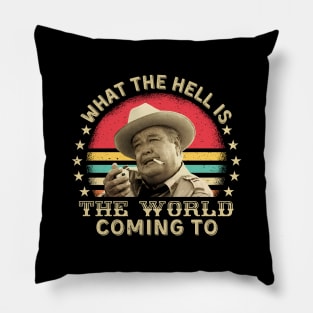 Smokey and the Bandit What The Hell Is The World Coming To Pillow