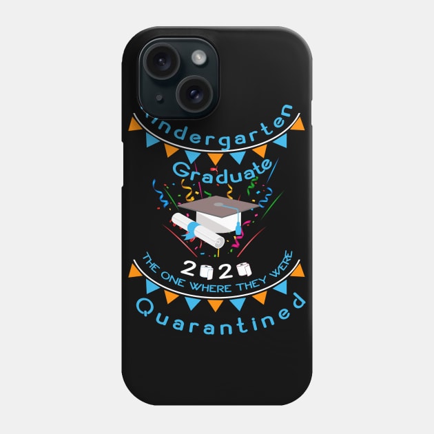 Kindergarten Graduate 2020 Phone Case by BaronBoutiquesStore