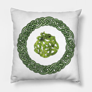 Celtic Dragon Pillow