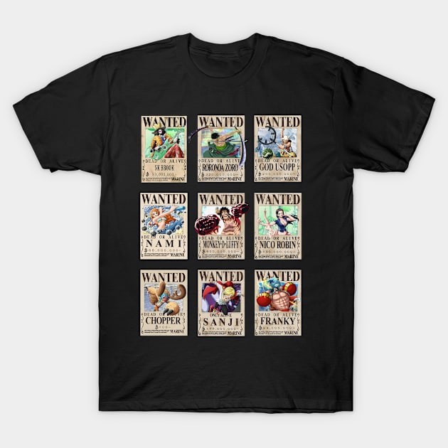 One Piece - Straw Hat Crew T-Shirt