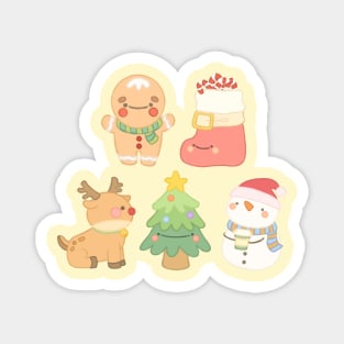 Christmas Buddies Magnet