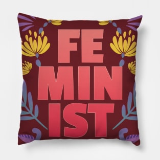 feminist sorority - feminism design Pillow