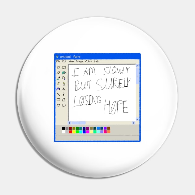 I am slowly but surely losing hope ms paint drawing Pin by Cyniclothes