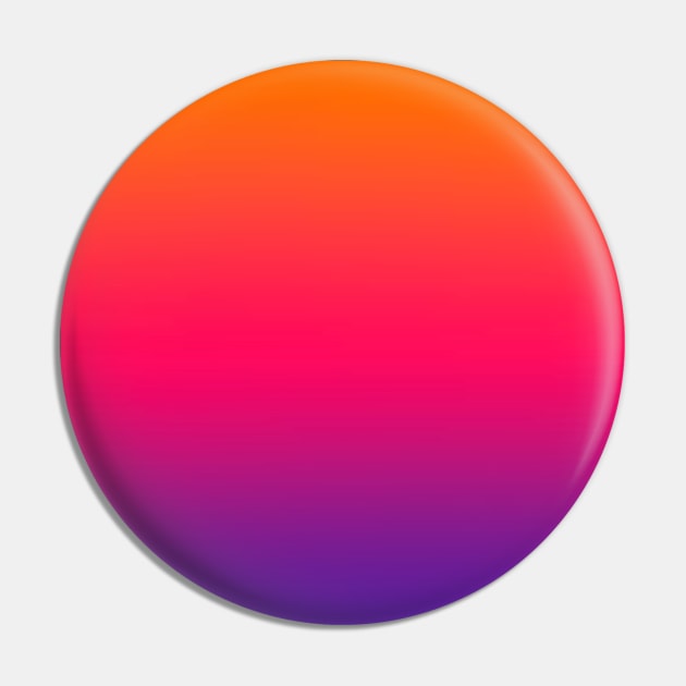 Purple Pink Orange  Gradient Pin by taoistviking