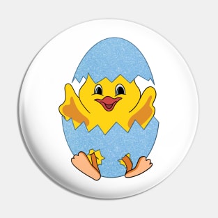 Baby chick Easter, Easter egg, kids Easter, cute chick, face mask for kids, my first Easter Pin