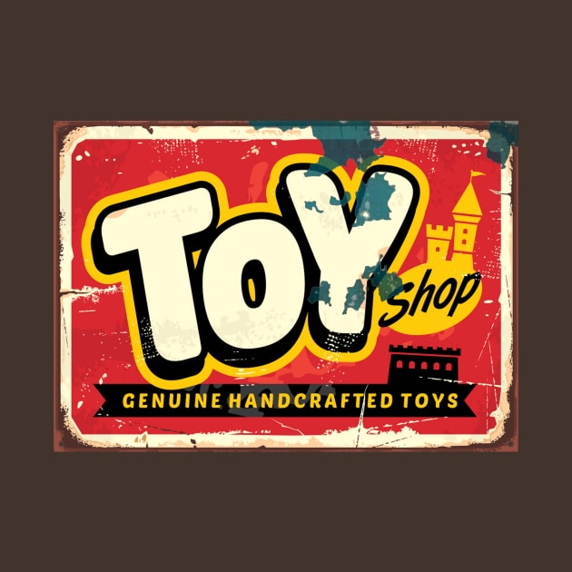 Vintage Toy Store Sign by geekers25