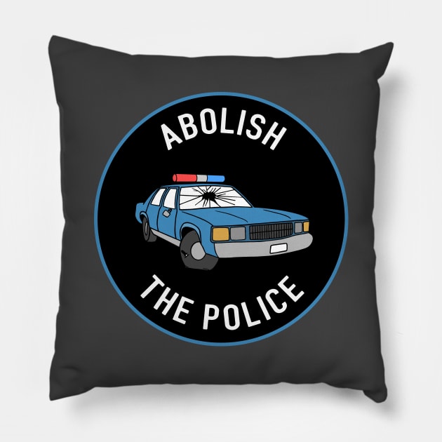 Abolish The Police Pillow by Football from the Left