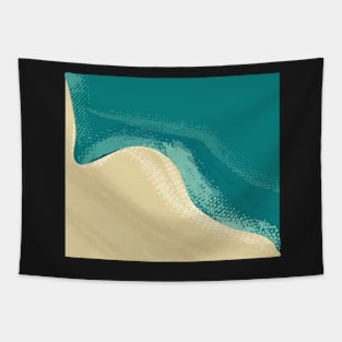 ocean waves vector Tapestry