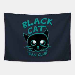 Black Cat Fan Club Tapestry