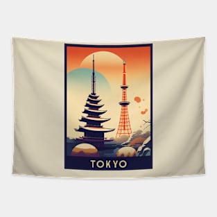 Tokyo, Japan Tapestry