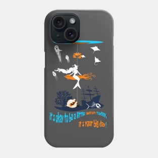 it is OK to be a little witch Phone Case