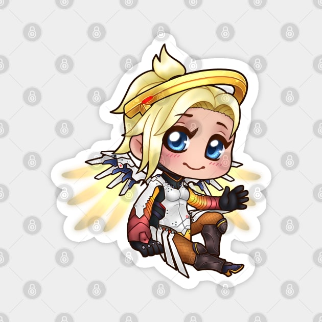 Chibi Mercy Magnet by roesart