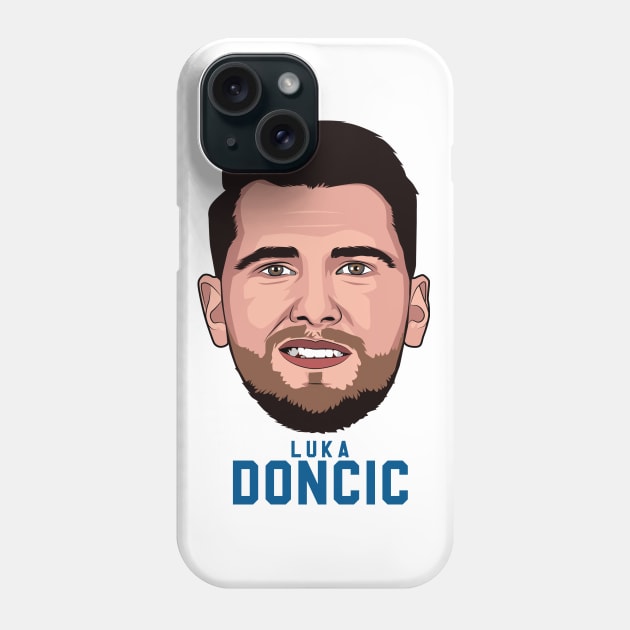 Luka Doncic Phone Case by origin illustrations