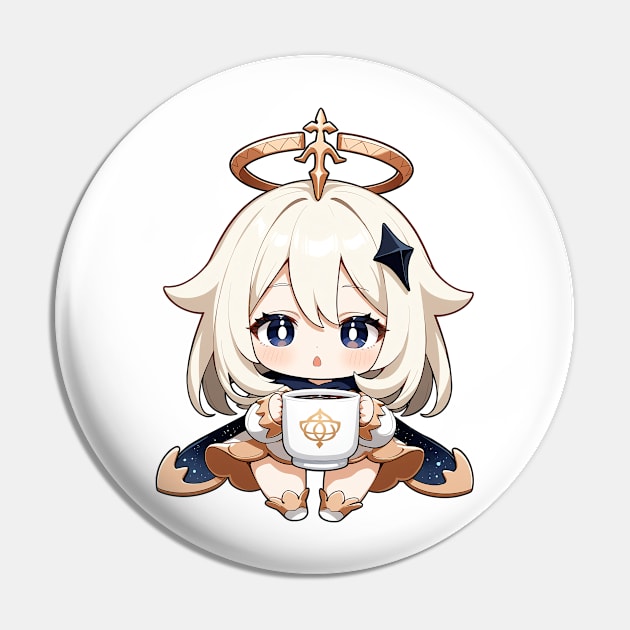 Cute Paimon Chibi Sticker for Genshin Impact Fans - Paimon Genshin ...