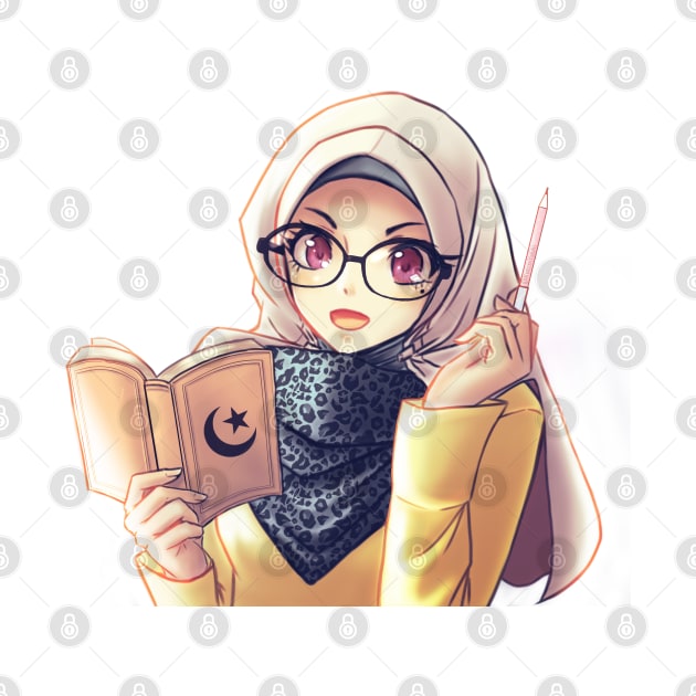 Muslim girl by kotchiyuuki