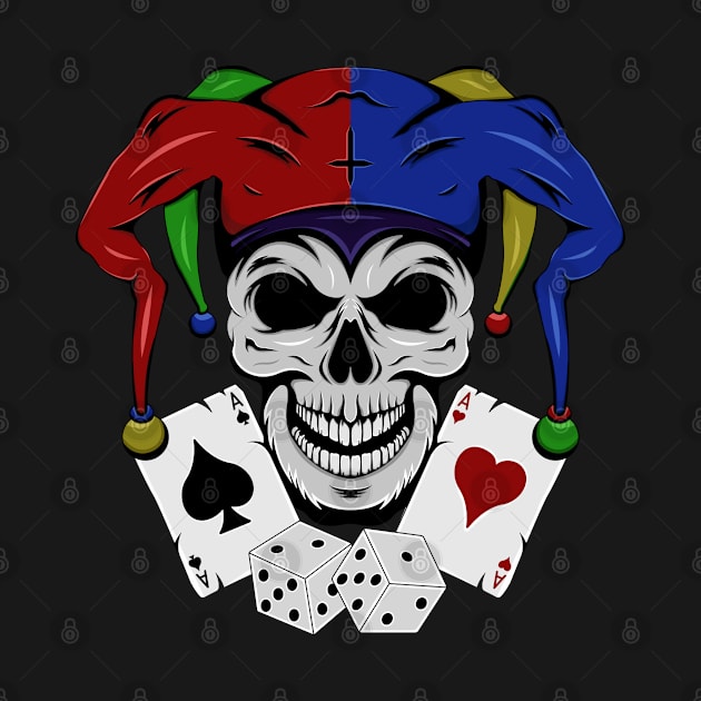 Jester Clown Skull by Fxs.std