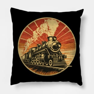 Locomotive Pillow