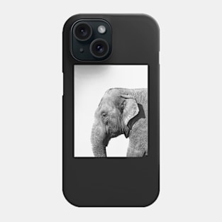 Minimal elephant print Phone Case